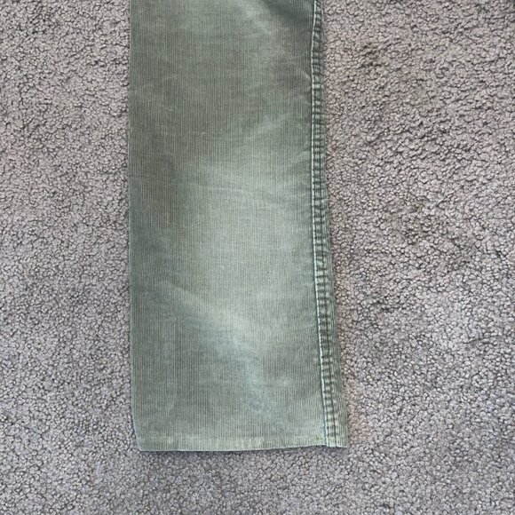 LEVI'S 514 Slim Straight Fit Green Corduroy in Sz. 32"x34" - 5 Pocket design EUC - Picture 7 of 12